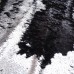 Ткань Пайеточная двухсторонняя (серебро-черный)